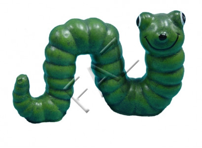 Design Worm Figure Garden Statue Sculpture Figures Sculptures Decoration c83 New